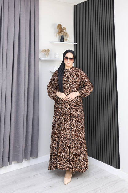 LEOPAR ELBİSE