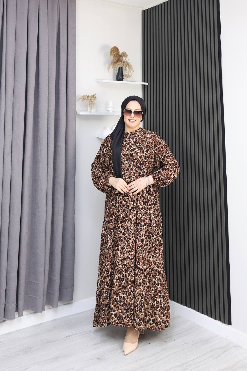 LEOPAR ELBİSE